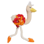 Rosewood Toy – Tough Multi-Texture Ostrich Rosewood Toy – Tough Multi-Texture Ostrich